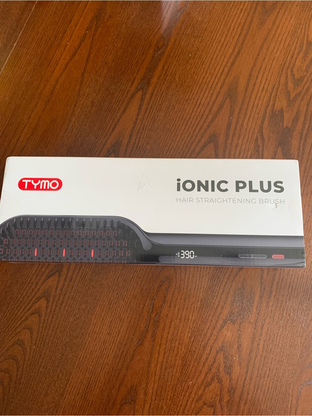 TYMO iONIC PLUS Black Hair Straightening Brush